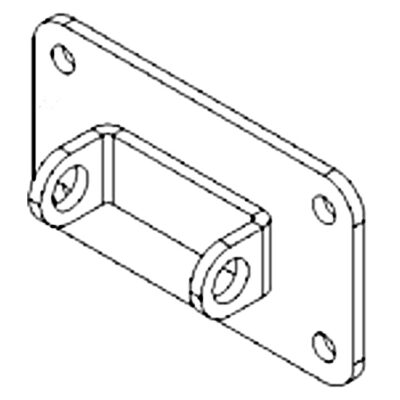 Flat Hinge - Large