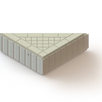 4' x 4' Corner Section